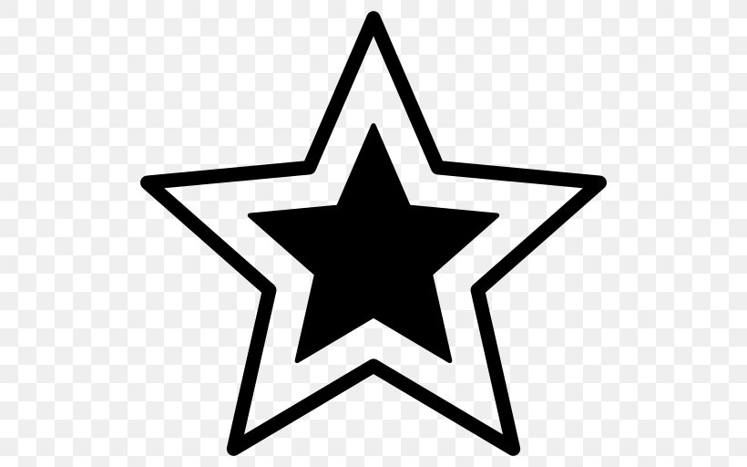 Red Star, PNG, 512x512px, Red, Area, Black And White, Blue, Royaltyfree Download Free