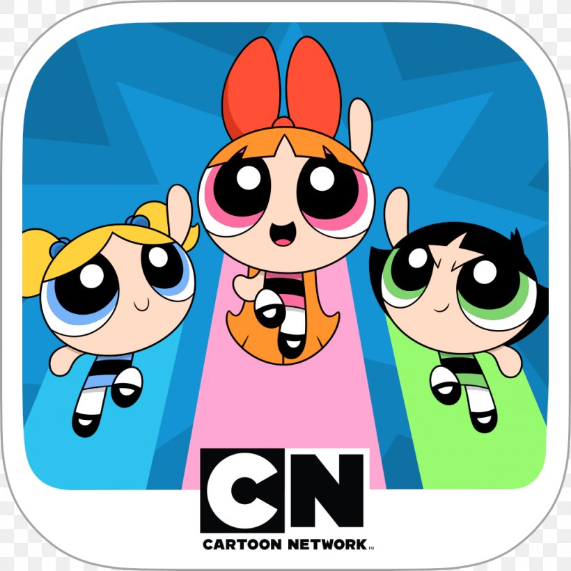 Cartoon Network: Superstar Soccer Glitch Fixers: Powerpuff Girls Dreamland Arcade, PNG, 1024x1024px, Watercolor, Cartoon, Flower, Frame, Heart Download Free