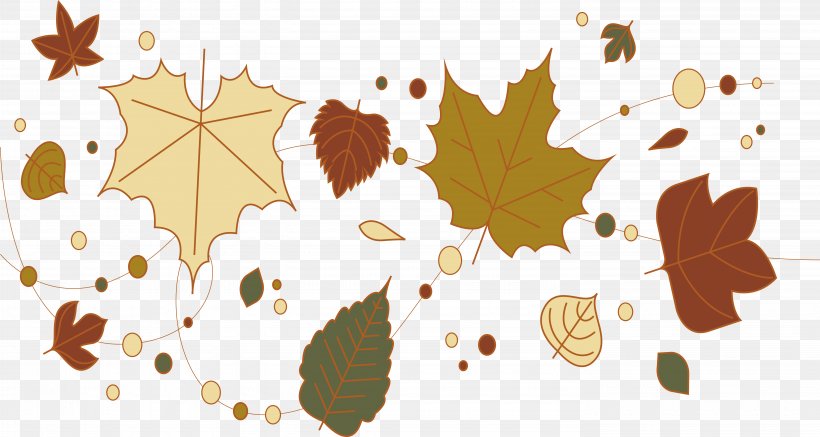 Leaf Autumn Poster, PNG, 5749x3069px, Leaf, Autumn, Deciduous, Gratis, Plant Download Free