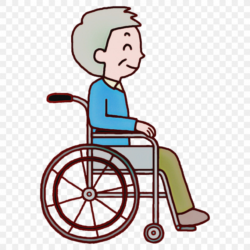 Older Aged Wheelchair, PNG, 1400x1400px, Older, Aged, Aged Care, Caregiver, Cartoon Download Free