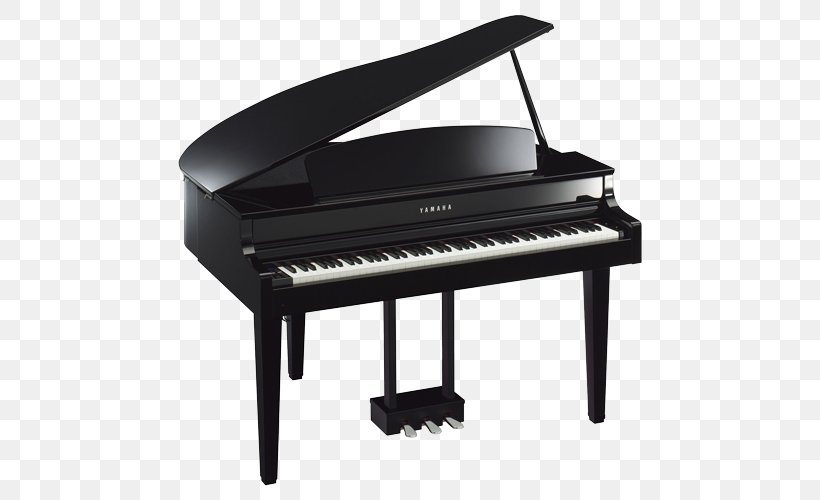 Yamaha Clavinova CLP-665GP Yamaha Corporation Digital Piano, PNG, 500x500px, Watercolor, Cartoon, Flower, Frame, Heart Download Free
