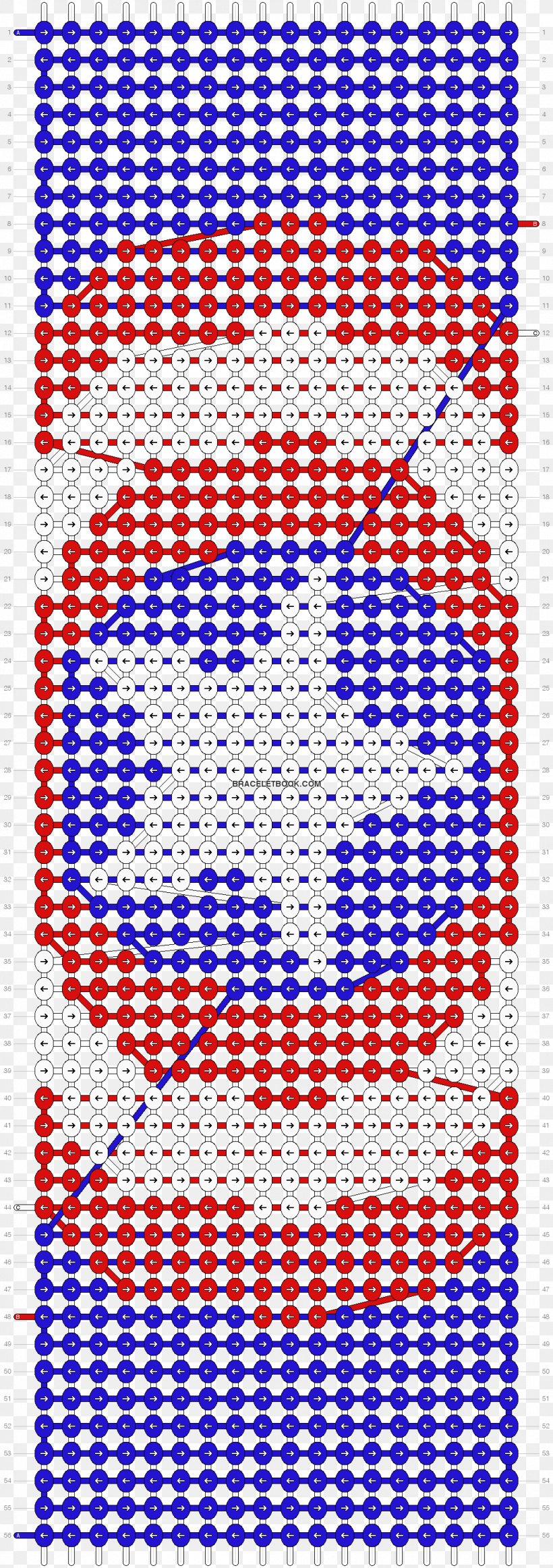 Friendship Bracelet Cross-stitch Embroidery Pattern, PNG, 1052x2984px, Friendship Bracelet, Area, Bead, Blue, Bracelet Download Free