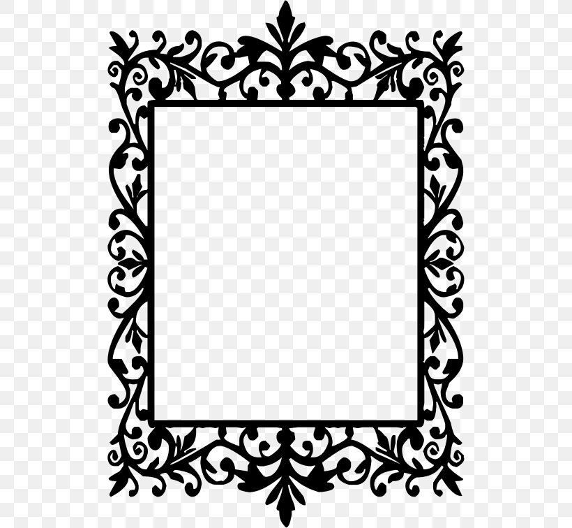 Picture Frames Royalty-free Ornament, PNG, 512x756px, Picture Frames, Area, Black, Black And White, Border Download Free