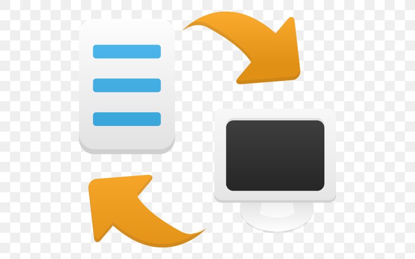 Computer Icon Text Brand Yellow, PNG, 512x512px, Backup, Android, Backup And Restore, Backup Software, Brand Download Free