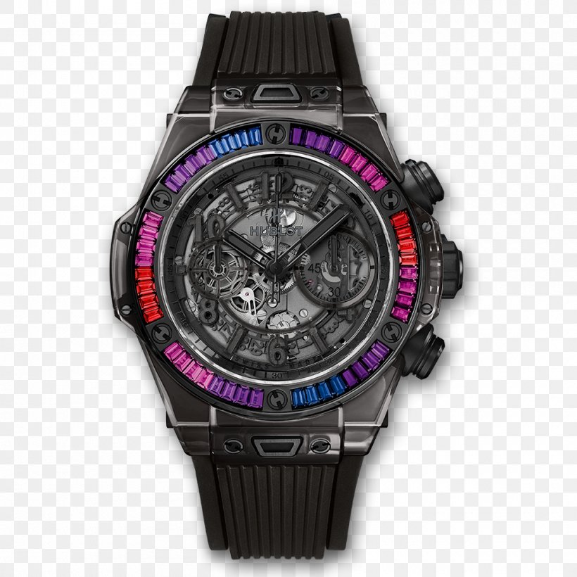 Hublot Boutique Geneva Sapphire Watch Chronograph, PNG, 1000x1000px, Hublot, Astrua, Automatic Watch, Brand, Chronograph Download Free