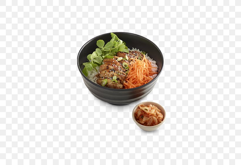 Namul Donburi Teriyaki Recipe Dish, PNG, 560x560px, Namul, Asian Food, Bowl, Chicken Meat, Cooked Rice Download Free