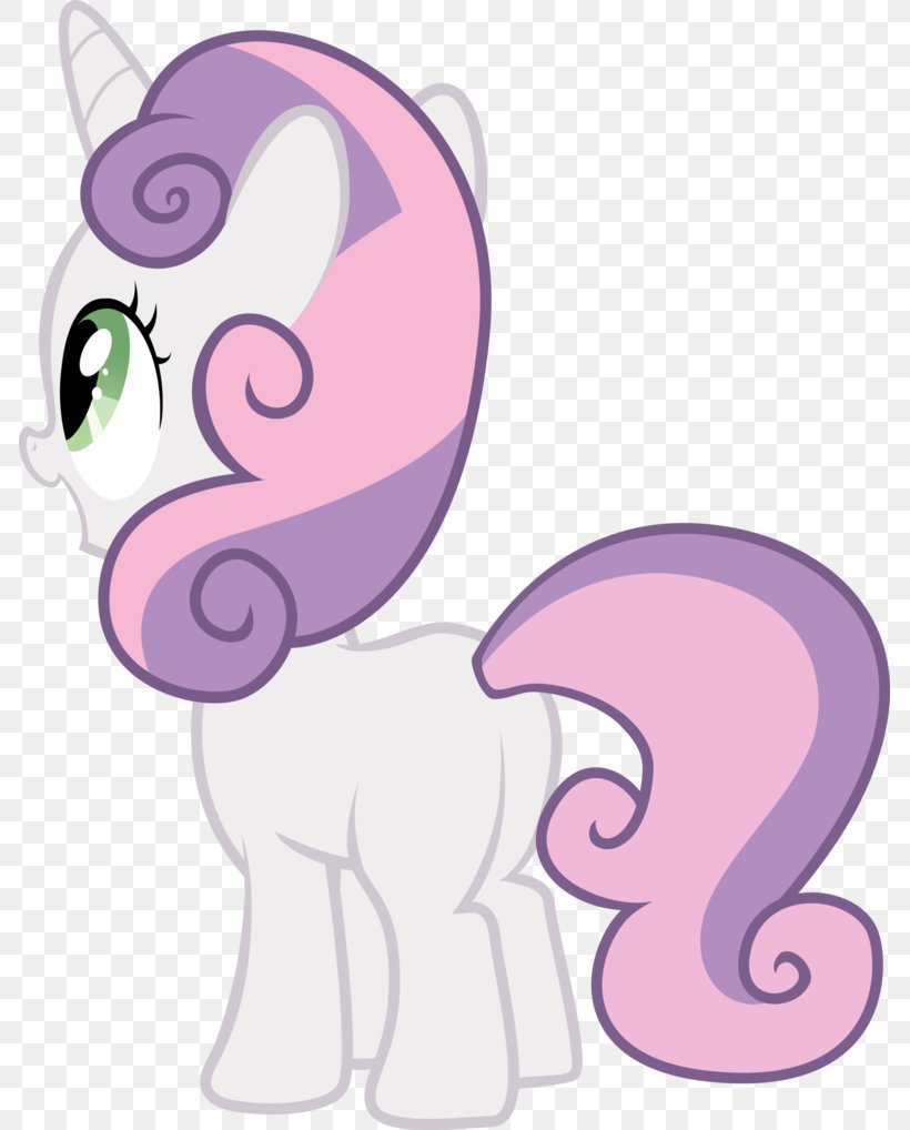Sweetie Belle Pony Rainbow Dash Cutie Mark Crusaders Rarity, PNG, 785x1018px, Watercolor, Cartoon, Flower, Frame, Heart Download Free