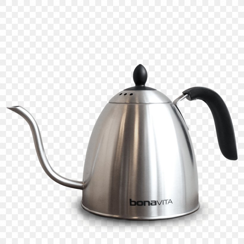 Coffee Kettle Small Appliance Teapot, PNG, 1024x1024px, Coffee, Coffeemaker, Electric Kettle, French Presses, Gooseneck Download Free