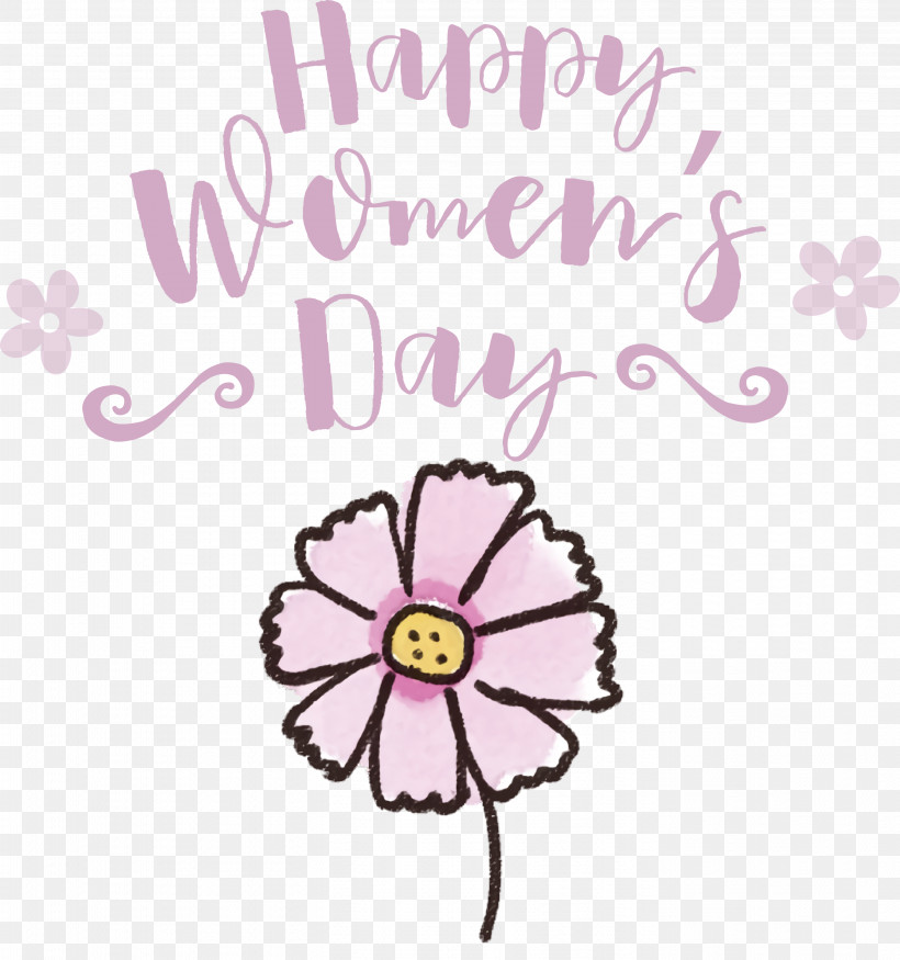 Happy Womens Day Womens Day, PNG, 2809x3000px, Happy Womens Day, Floral Design, Friendship, Holiday, International Womens Day Download Free