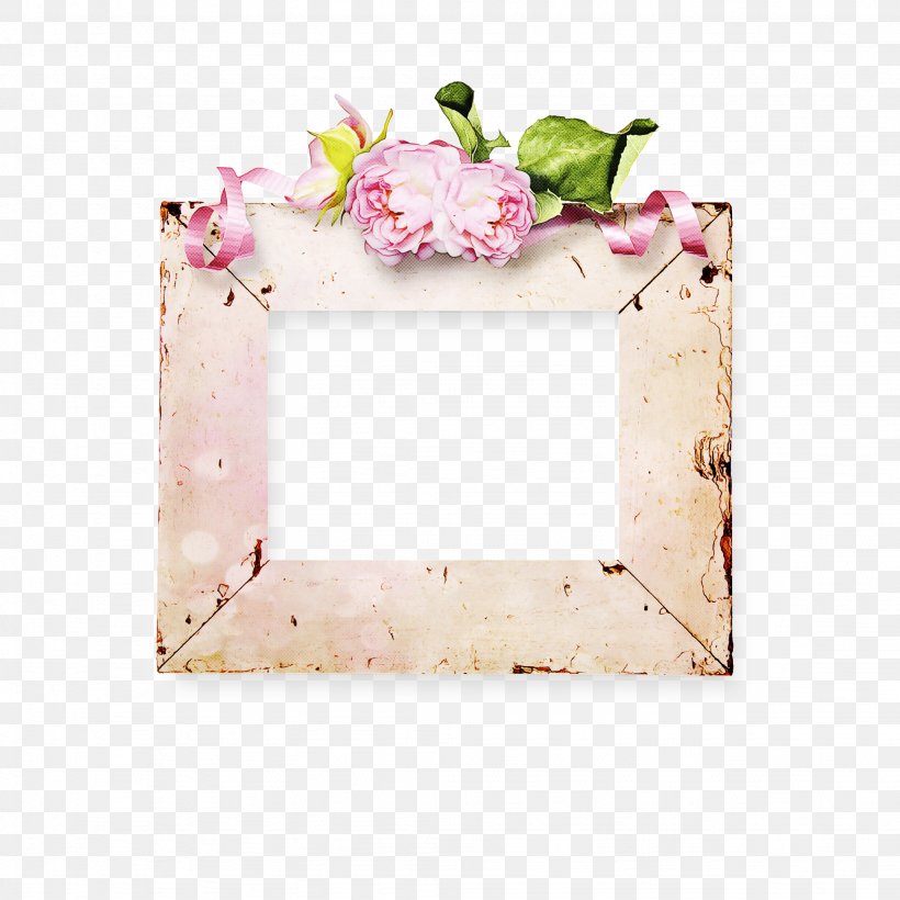 Pink Flower Frame, PNG, 2048x2048px, Floral Design, Flower, Hydrangea, Petal, Picture Frame Download Free