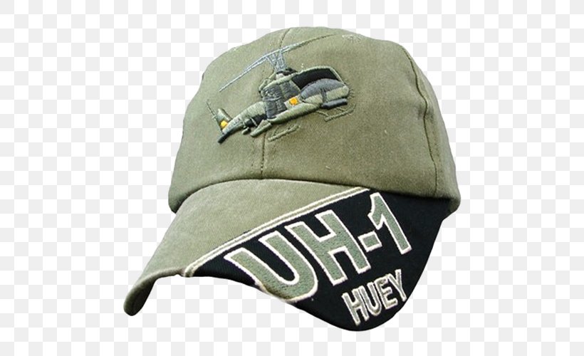 Baseball Cap Bell UH-1 Iroquois Bell Huey Family Boeing AH-64 Apache Helicopter, PNG, 500x500px, Baseball Cap, Army, Bell Huey Family, Bell Uh1 Iroquois, Boeing Ah64 Apache Download Free