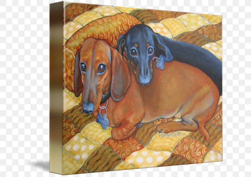 Dachshund Puppy Dog Breed Fine Art, PNG, 650x578px, Dachshund, Art, Breed, Carnivoran, Dog Download Free