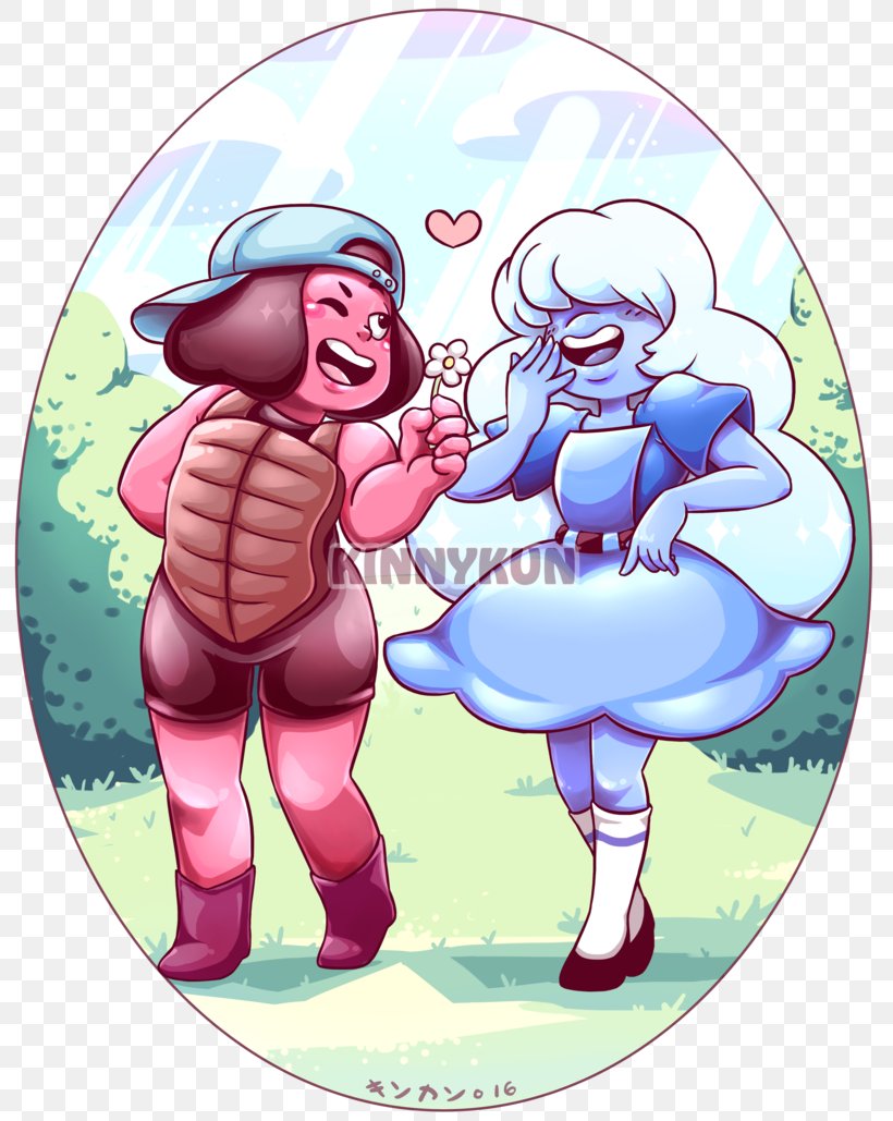 Ruby Sapphire Pink Fan Art Drawing, PNG, 800x1029px, Watercolor, Cartoon, Flower, Frame, Heart Download Free