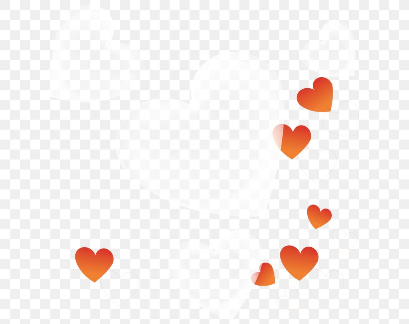 Desktop Wallpaper Love Petal Heart Font, PNG, 650x650px, Love, Computer, Heart, Orange, Petal Download Free