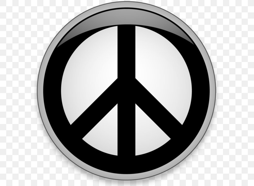 Peace Symbols World Peace Campaign For Nuclear Disarmament Button, PNG, 600x600px, Peace, Badge, Black And White, Brand, Button Download Free