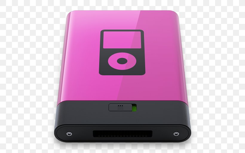 Pink Electronic Device Ipod Multimedia, PNG, 512x512px, Time Machine, Backup, Computer Servers, Electronic Device, Electronics Download Free