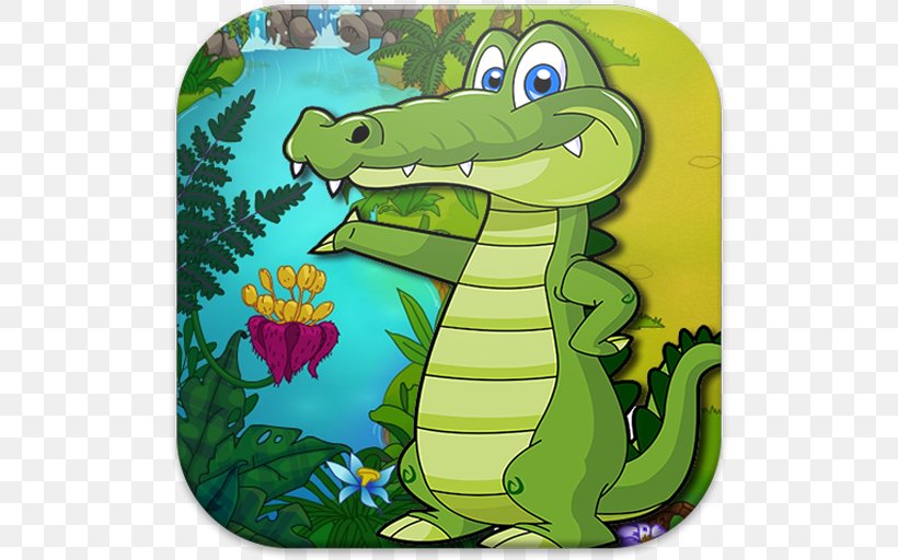 Reptile Alligators Cartoon Character, PNG, 512x512px, Reptile, Alligators, Cartoon, Character, Fauna Download Free