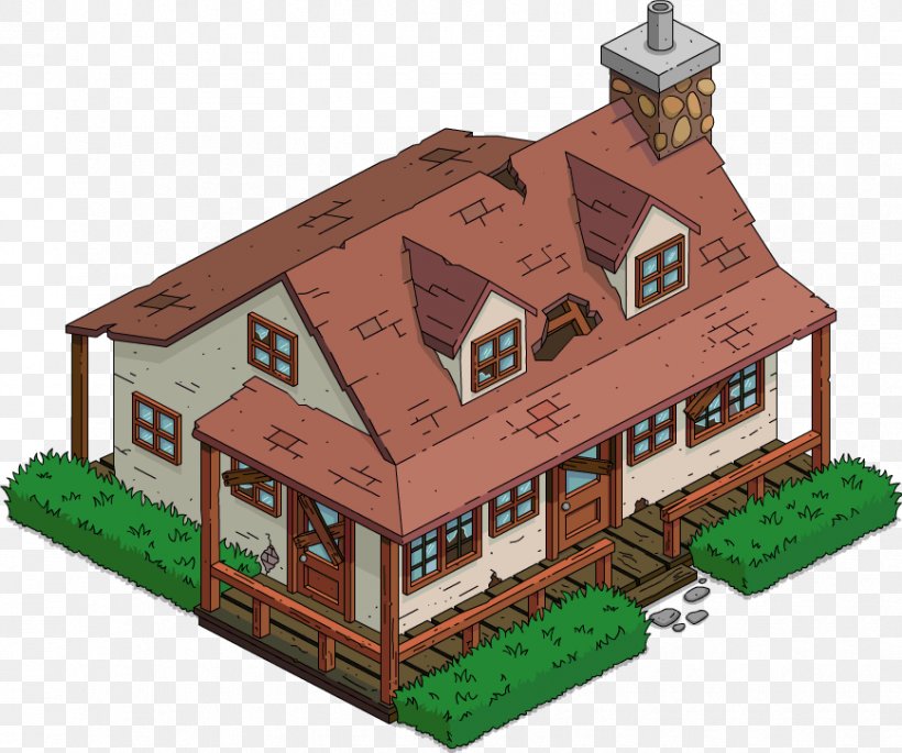 The Simpsons: Tapped Out House Dining Room Building Home, PNG, 868x726px, Simpsons Tapped Out, Bedroom, Building, Dining Room, Elevation Download Free