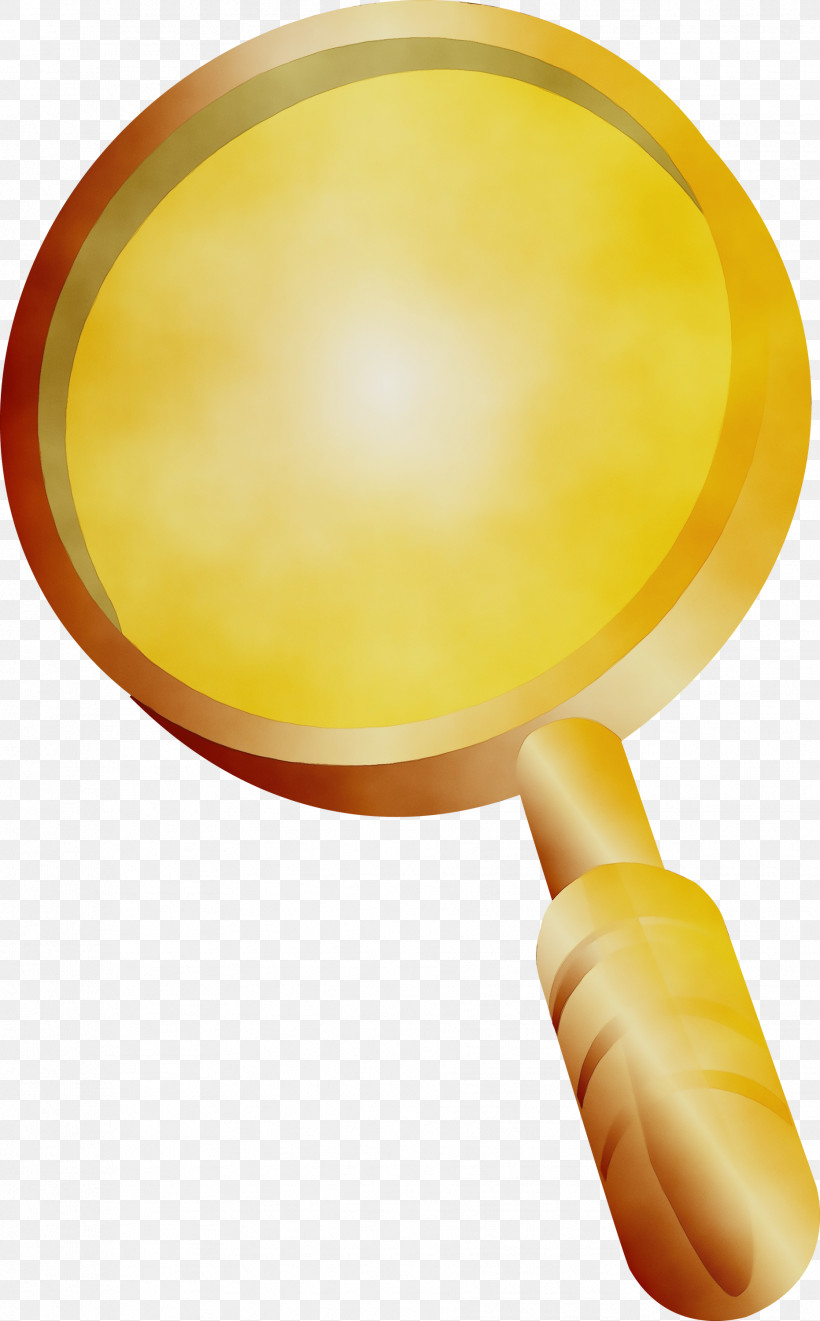 Yellow, PNG, 1862x3000px, Magnifying Glass, Magnifier, Paint, Watercolor, Wet Ink Download Free