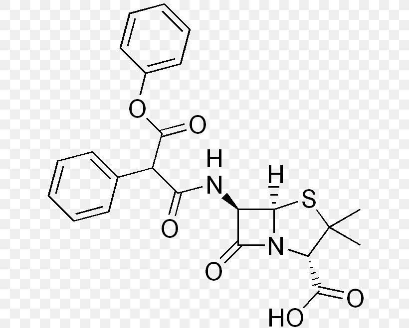 Carfecillin Antibiotics Aminopenicillin Carbenicillin, PNG, 642x659px, 6apa, Antibiotics, Aminopenicillin, Amoxicillin, Antimicrobial Download Free