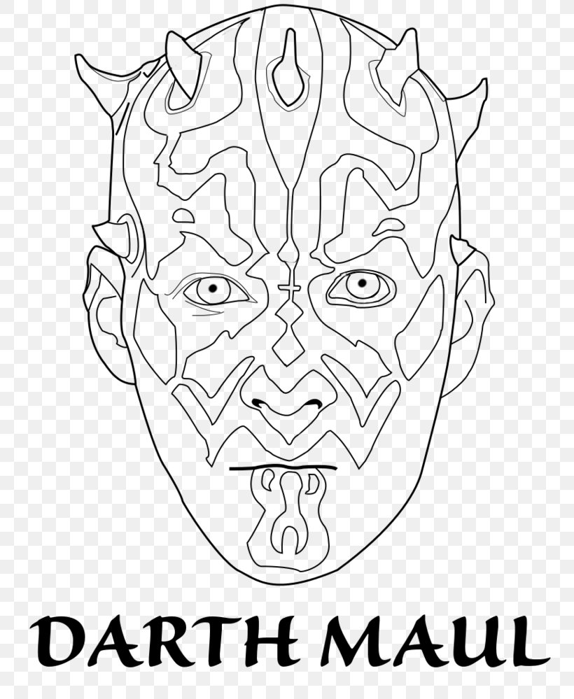 Darth Maul Anakin Skywalker General Grievous Coloring Book Angry Birds Star Wars, PNG, 800x999px, Darth Maul, Anakin Skywalker, Angry Birds Star Wars, Art, Artwork Download Free