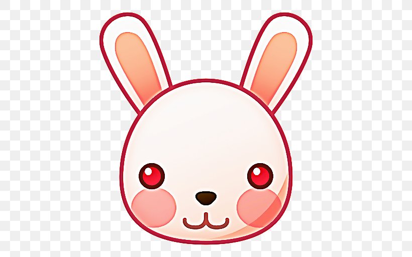 Easter Bunny Emoji, PNG, 512x512px, Emoji, Cartoon, Drawing, Ear, Easter Bunny Download Free
