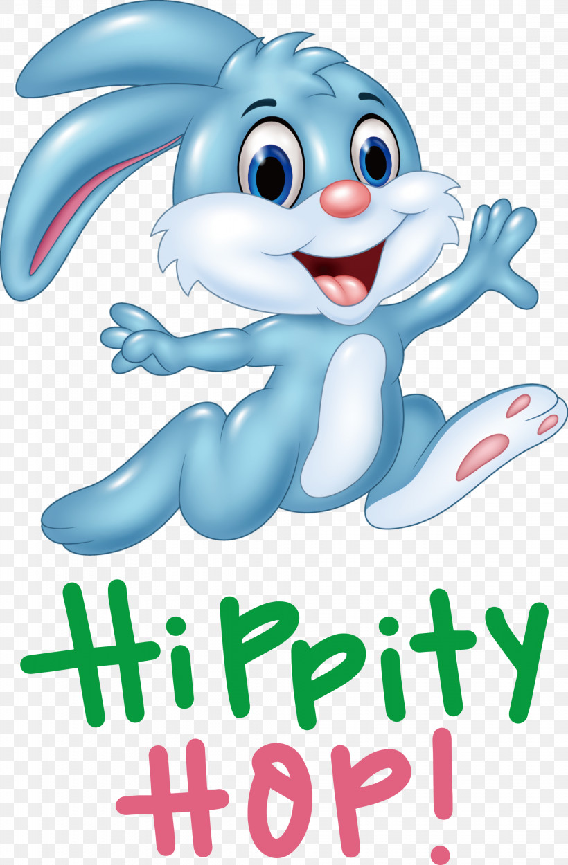 Happy Easter Hippity Hop, PNG, 1967x3000px, Happy Easter, Cartoon, Drawing, Hippity Hop, Rabbit Download Free