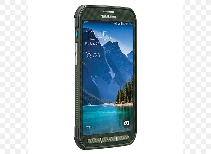 Samsung Galaxy S5 Active AT&T Smartphone Android, PNG, 800x600px, Samsung Galaxy S5 Active, Android, Att, Cellular Network, Communication Device Download Free