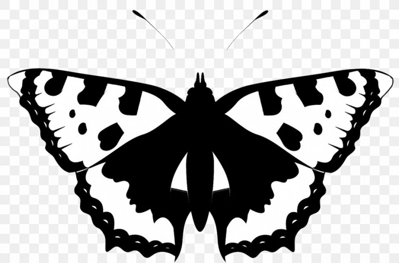 Butterfly Silhouette Black And White Clip Art, PNG, 945x623px, Butterfly, Arthropod, Black And White, Brush Footed Butterfly, Costume Download Free