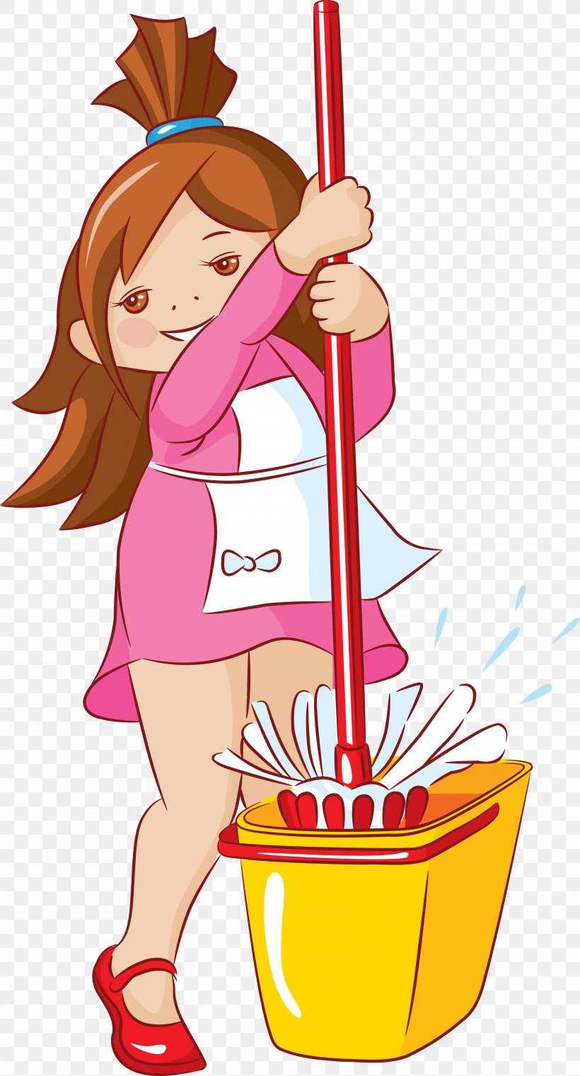 Cleaning Child Housekeeping Clip Art, PNG, 4160x7721px, Cleaning, Art, Artwork, Cartoon, Child Download Free