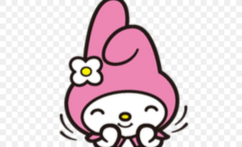 My Melody Hello Kitty Cartoon Sanrio Drawing, PNG, 500x500px, My Melody, Animaatio, Art, Artwork, Cartoon Download Free