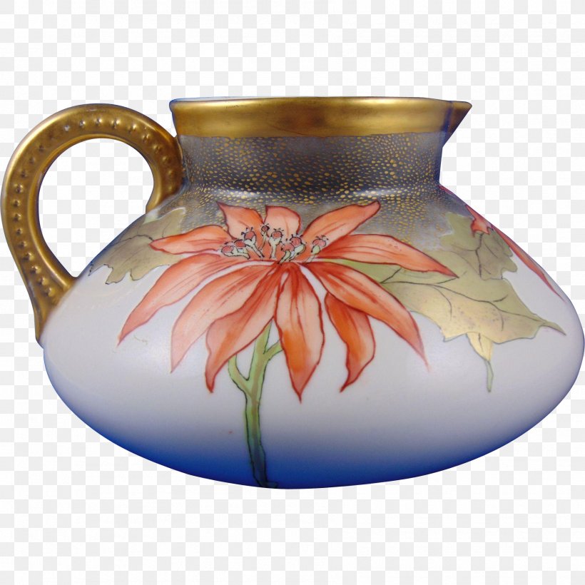 Poinsettia Jug Pitcher Vase Ceramic, PNG, 1785x1785px, Poinsettia, Artifact, Ceramic, Christmas, Collectable Download Free