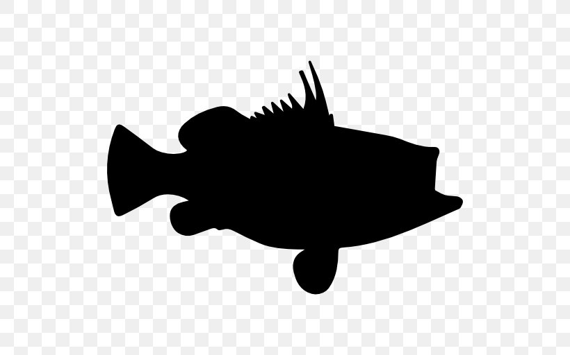 Fish Bass Clip Art, PNG, 512x512px, Fish, Bass, Black And White, Drawing, Halibut Download Free