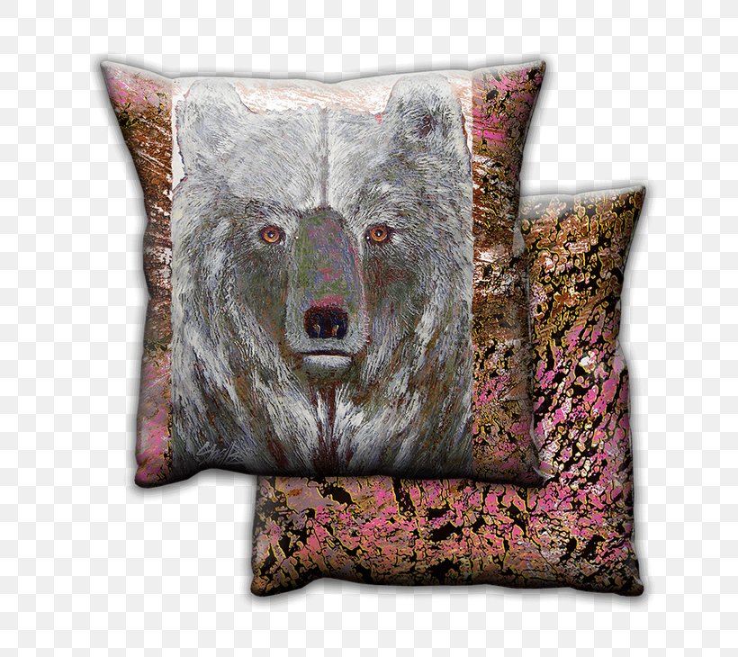 Throw Pillows Brown Bear Cushion, PNG, 730x730px, Pillow, Aluminium, American Black Bear, Arabian Horse, Bear Download Free