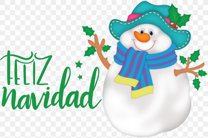 Feliz Navidad Merry Christmas, PNG, 3000x1997px, Feliz Navidad, Christmas Day, Merry Christmas, Season, Snowman Download Free
