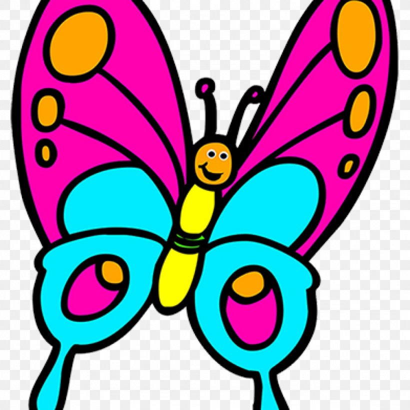 Clip Art Openclipart Free Content Image, PNG, 1024x1024px, Butterfly, Artwork, Brush Footed Butterfly, Cartoon, Cdr Download Free