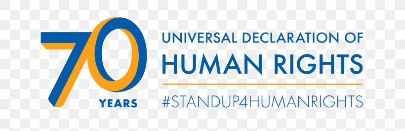 Universal Declaration Of Human Rights Human Rights Day Office Of The United Nations High Commissioner For Human Rights, PNG, 2550x825px, Human Rights Day, Area, Blue, Brand, December 10 Download Free