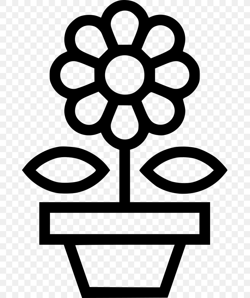 Vector Graphics Flower Illustration Clip Art, PNG, 675x980px, Flower, Area, Black And White, Floral Design, Istock Download Free