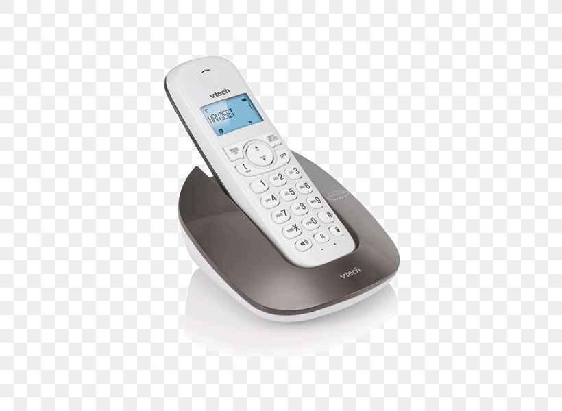 Cordless Telephone VTech Mobile Phones Digital Enhanced Cordless Telecommunications, PNG, 600x600px, Cordless Telephone, Answering Machine, Answering Machines, Bluetooth, Cordless Download Free