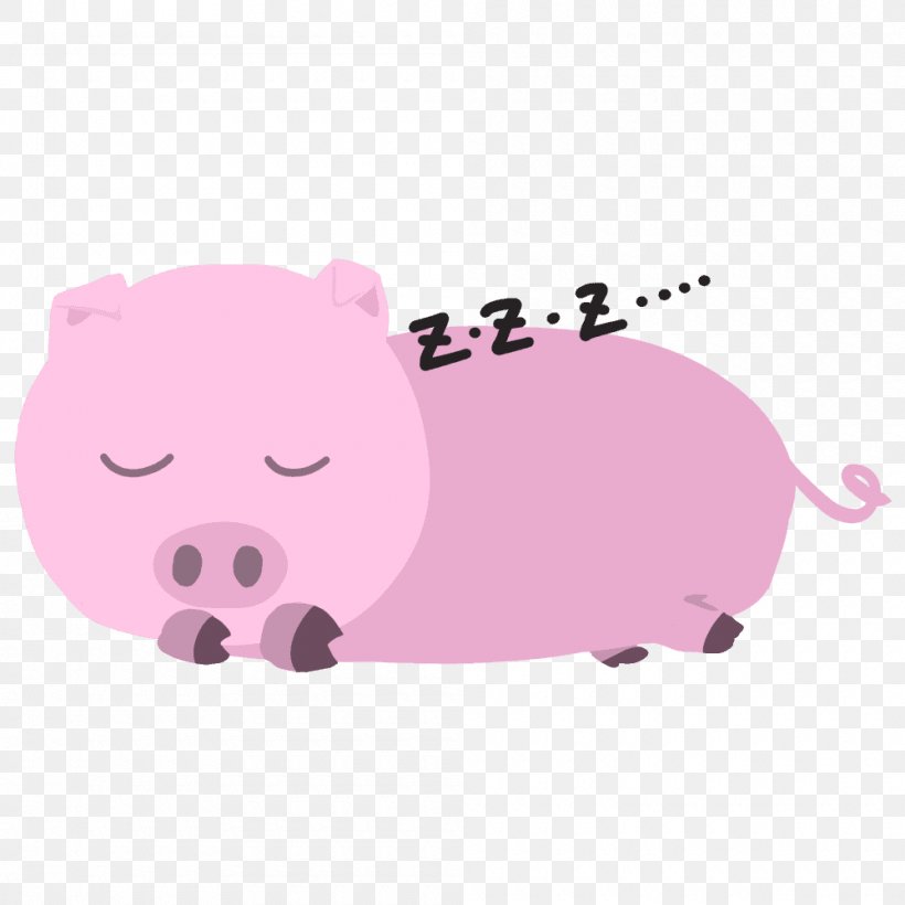 Domestic Pig Pork, PNG, 1000x1000px, Pig, Animal, Character, Domestic Pig, Handwriting Download Free