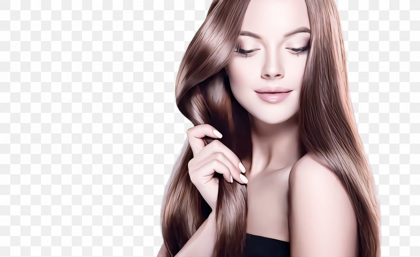 Hair Face Skin Beauty Hairstyle, PNG, 2556x1564px, Hair, Beauty, Chin, Eyebrow, Face Download Free