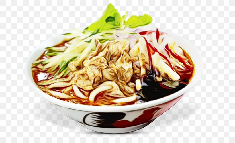 Laksa Chinese Noodles Chow Mein Saimin Ramen, PNG, 780x500px, Watercolor, Chinese Noodles, Chow Mein, Fried Noodles, Ingredient Download Free