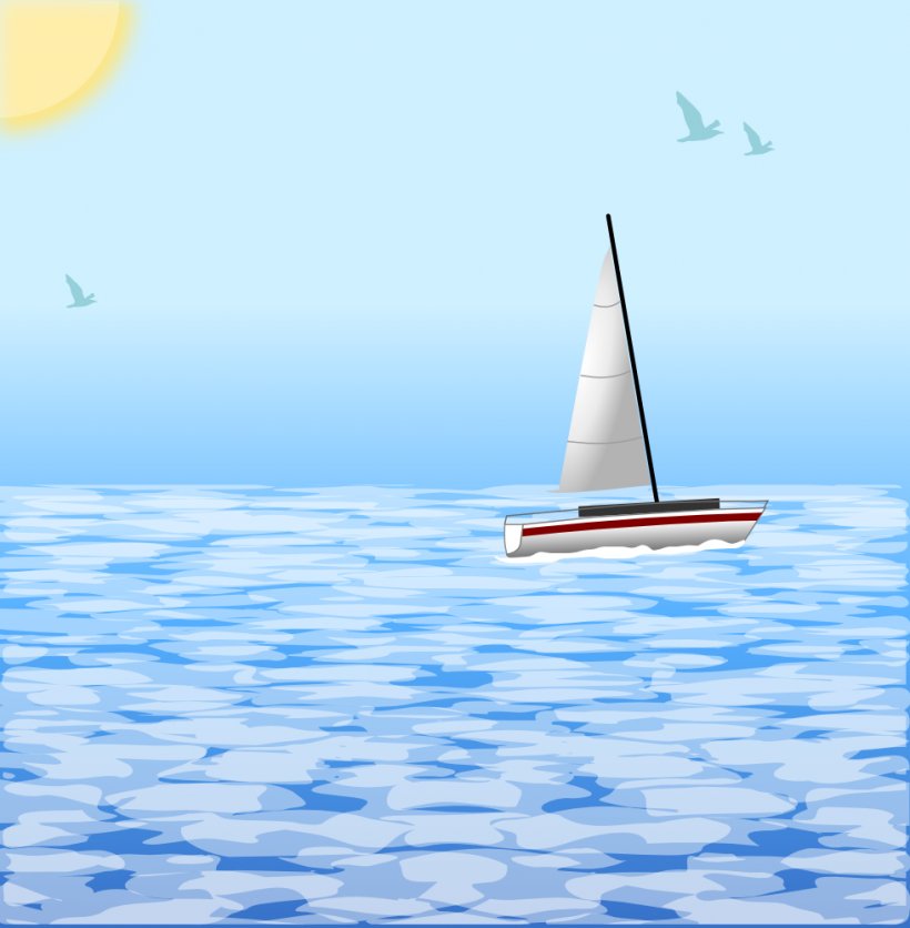 Sea Wind Wave Clip Art, PNG, 980x1000px, Sea, Aquatic Animal, Azure, Boat, Calm Download Free