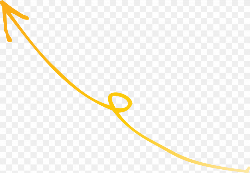 Curved Arrow, PNG, 3000x2081px, Curved Arrow, Line, Yellow Download Free