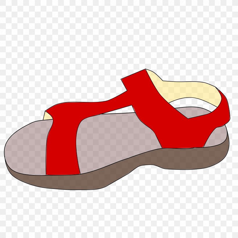 Sandal Flip-flops Shoe Clip Art, PNG, 2400x2400px, Sandal, Biblical Sandals, Clothing, Flipflops, Footwear Download Free
