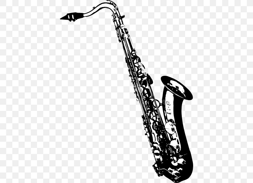 Tenor Saxophone Drawing Clip Art, PNG, 432x594px, Watercolor, Cartoon, Flower, Frame, Heart Download Free