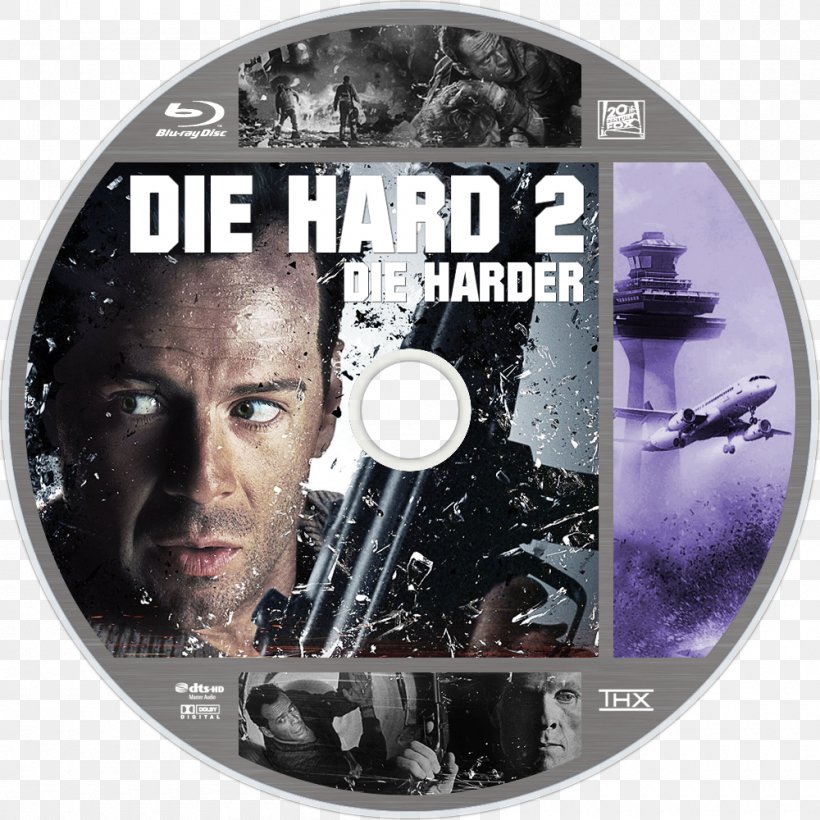 Die Hard 2 58 Minutes Die Hard Film Series DVD Blu-ray Disc, PNG, 1000x1000px, Watercolor, Cartoon, Flower, Frame, Heart Download Free