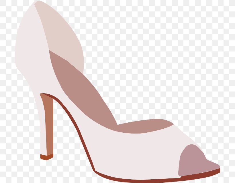 Shoe High-heeled Footwear Clip Art, PNG, 718x640px, Shoe, Basic Pump, Beige, Converse, Footwear Download Free