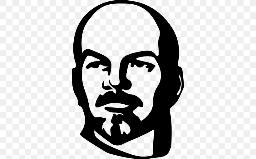 Vladimir Lenin Russian Revolution Leninism Clip Art, PNG, 512x512px, Vladimir Lenin, Artwork, Black And White, Communism, Face Download Free