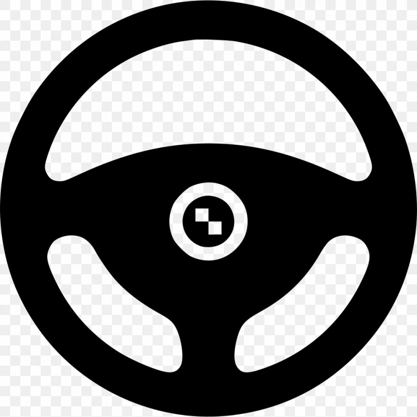 Car Steering Wheel Volkswagen New Beetle Volkswagen Polo, PNG, 980x982px, Car, Black And White, Driving, Monochrome Photography, Rim Download Free
